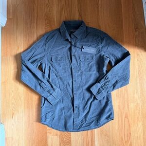 Slate & Stone Charcoal Corduroy Shirt